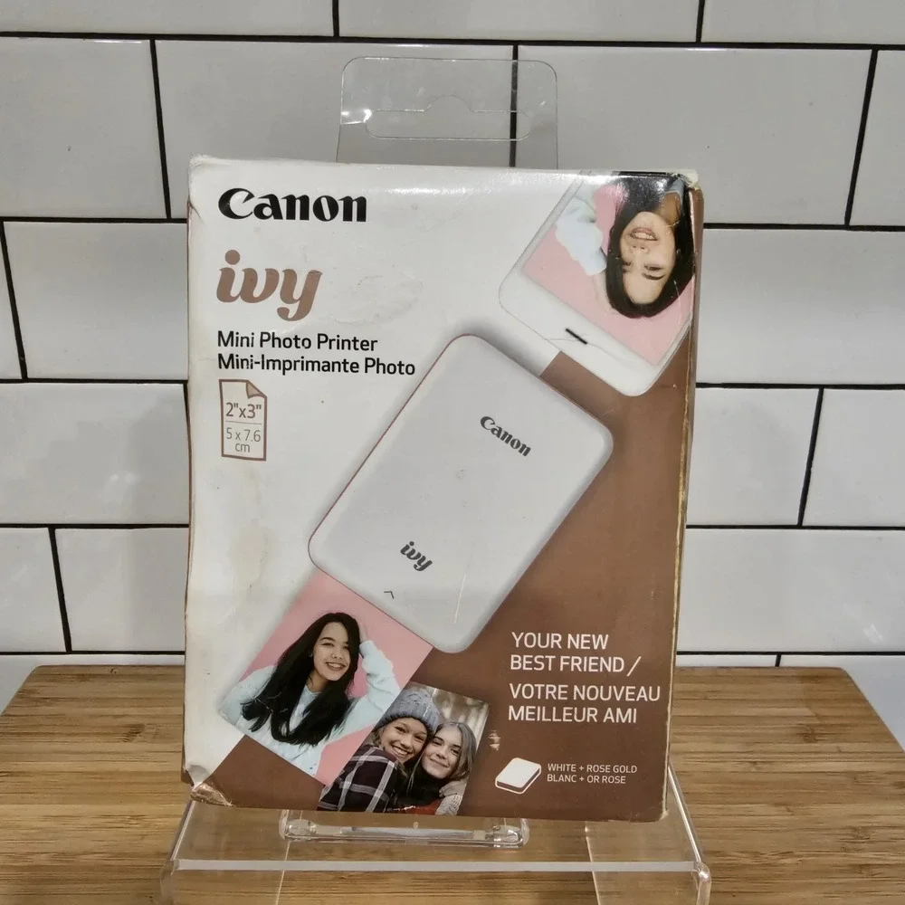 Canon Ivy Mini Mobile Photo Printer - Rose Gold
